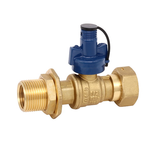 WATER METER VALVE_Ball Straight Outlet Water Meter valve_Art.TS 929CR