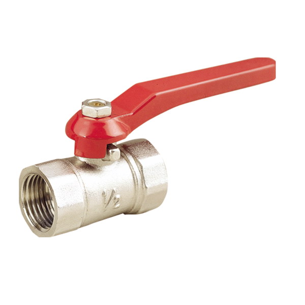  BRASS BALL VALVE _Brass ball valve F/F Reduce bore PN16  Aluminium lever handle_Art.TS 410